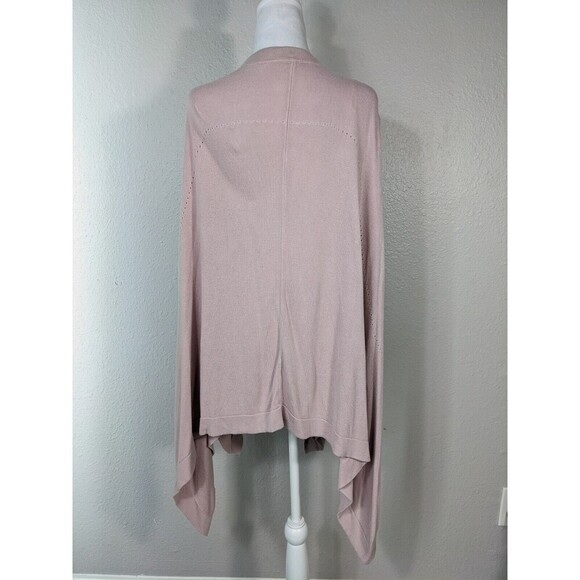 Lululemon Waterfall Oversized Drape Cardigan Wrap Viscose Cashmere One Size N21 - Picture 3 of 8